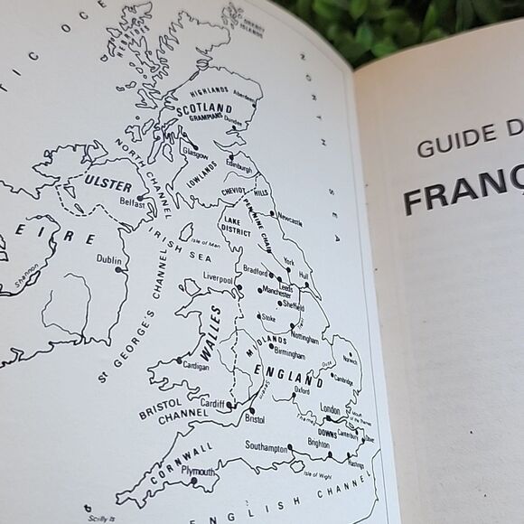 Français Anglais Guide de Conversation Book Vintage 1987 Mini Travel Guide Book - Picture 7 of 9